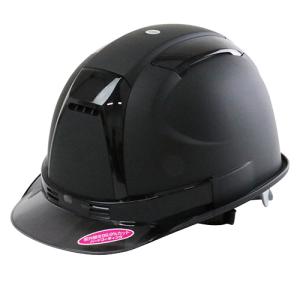 ◆トーヨーセフティー TOYO マット塗装ヘルメット黒 NO.390F-OT-SS