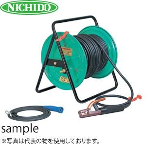 日動工業 20m溶接リール 供給型 NTK-20J-NT-E1 22sqケーブル20m+アースクリッ...