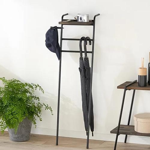 COLLEND アイアンアンブレラハンガー ダークブラウン IUH-DB