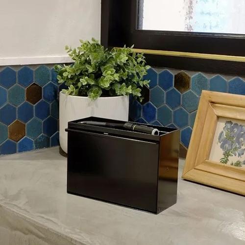 COLLEND マスクストッカー ブラック MS-BK