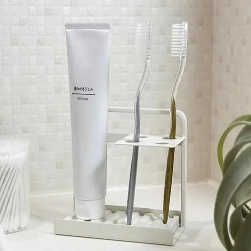 COLLEND 歯ブラシスタンド（ドライトレイ付）ホワイト TS-WH