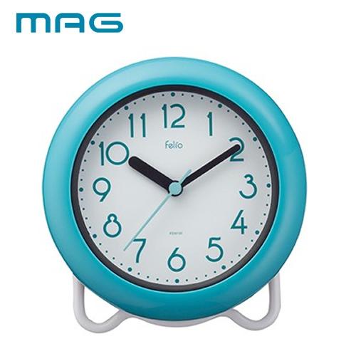 ノア精密 生活防水 置掛時計 バブルコートBU(ブルー) FEW130-BU 新生活応援 ギフト プ...