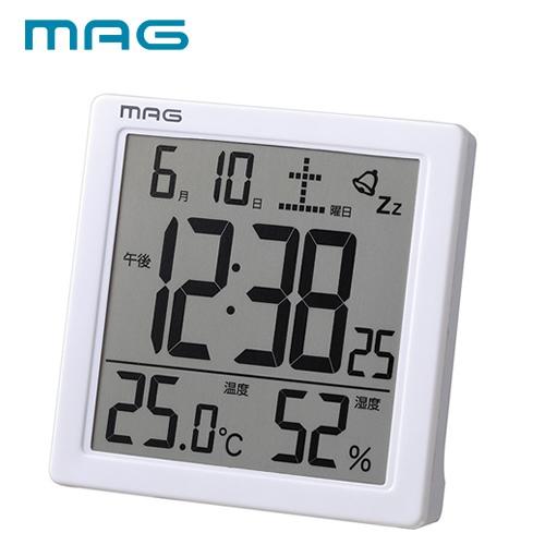 ノア精密 MAG カッシーニ T-726WH-Z 温度湿度表示付き 新生活応援 ギフト プレゼント ...