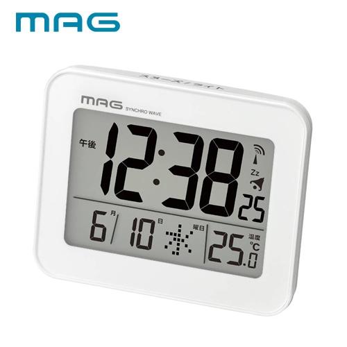 ノア精密 MAG電波目覚まし時計 ファルマン T-776WH-Z 新生活応援 ギフト プレゼント 贈...