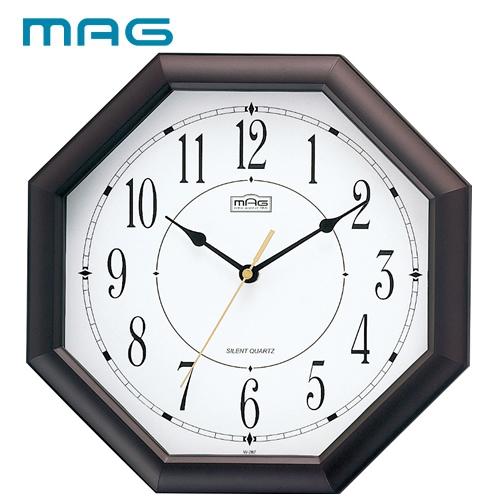 ノア精密 壁掛け時計 MAG 掛時計 オクターゴ W-287BR-Z 新生活応援 ギフト プレゼント...