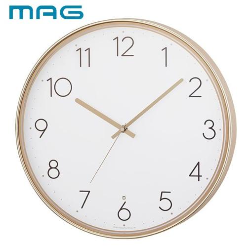 ノア精密　MAG照明付掛時計 ルーシー　W-792CGM-Z