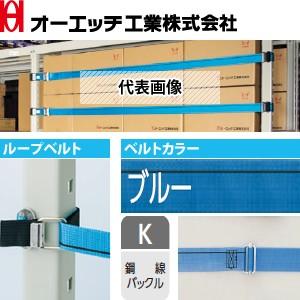 OH(オーエッチ工業) 棚収納物落下防止 タナガード 5NK-M09 ループベルトタイプ ベルト：5...
