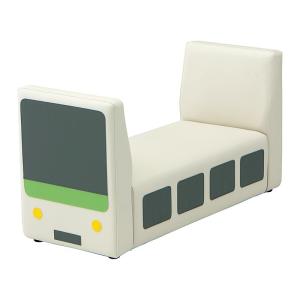 omoio(オモイオ) キッズベンチ トレインベンチ グレー KS-KB-GY キッズベンチ [法人限定]