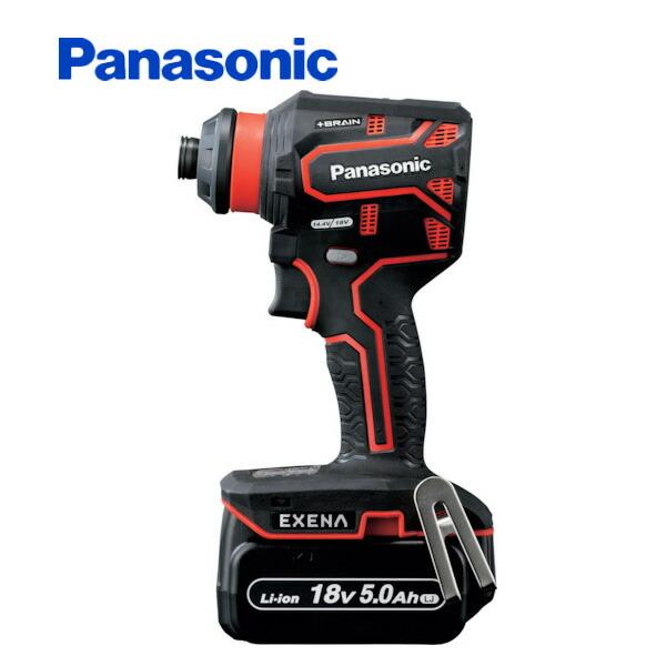 パナソニック(Panasonic) 充電ドリルドライバー EZ1DD2J18D-R (赤) 18V ...