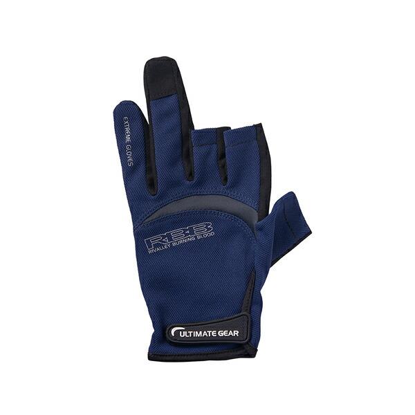 RBB エクストリュームグローブ3C  8815 ネイビー 3L UVカット ストレッチ コード：【...