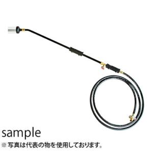 サカエ富士 LPプロパンバーナーセット LS-8（3ｍ）バーナー火口(NO.8N)+接手(LS-800)+握り付ホース【在庫有り】｜firstfactory