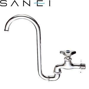 三栄水栓(SAN-EI)　A16J-13　ツル首自在水栓