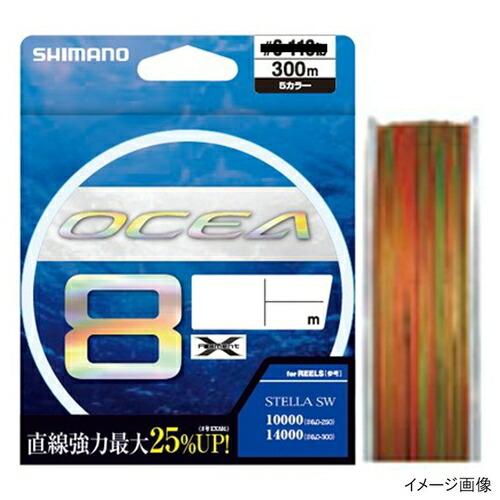 シマノ PEライン オシア8 LD-A71S 300m 8.0号 SWネイビー 4969363647...