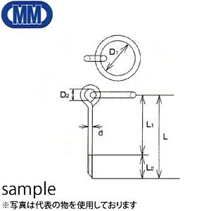 水本機械　ステンレス　係船環　MIS型　品番：MIS-22　1個価格　（SUS304）