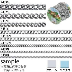 ニッサ 鉄 ショートマンテルチェイン R-IS12N ユニクロ 30m巻 『入数：1本』