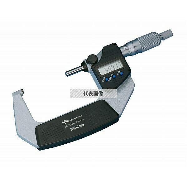 ミツトヨ(Mitutoyo) MDC-75PX デジマチッククーラントプルーフマイクロメータ 測定デ...