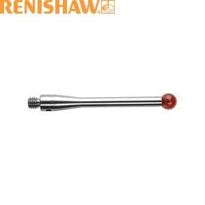 レニショー A-5000-3554 スタイラス ストレート M3 φ4mm ルビー球 ステンレススチ...