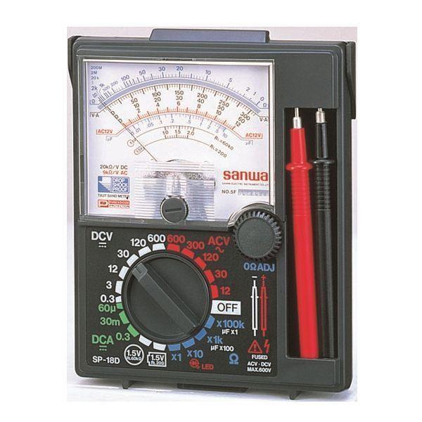 三和電気計器 アナログマルチテスタ SP-18D
