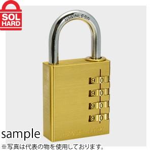 SOL HARD (ソールハード)　No.300　チェンジロック　40mm ダイヤル南京錠　ステンツ...