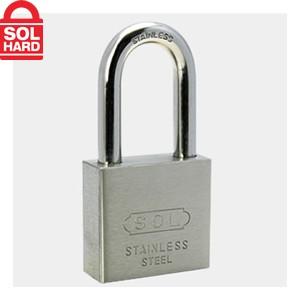 SOL HARD (ソールハード)　No.3500　オールステンロック南京錠　ツル長　30mm　ビス...