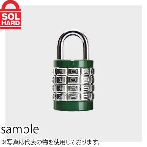SOL HARD (ソールハード)　No.500　ストップロック　25mm　ダイヤル南京錠　(4桁番...