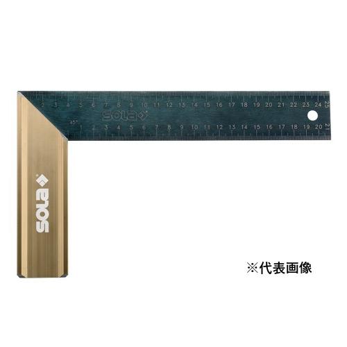 SOLA 完全スコヤ 直尺 [SRG 300] サイズ： 300(30cm) x 145mm 青銅色