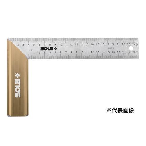 SOLA 完全スコヤ 直尺 [SRB 200] サイズ： 200(20cm) x 145mm