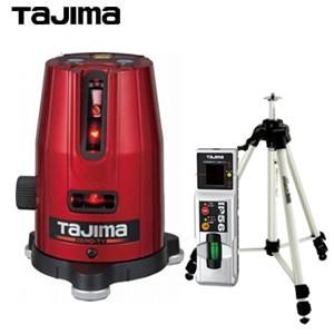 TAJIMA 防滴レーザー墨出し器  タジマ Tajima（タジマ） レーザー墨出し器 ZERO-TYSET 受光器・三脚付セット