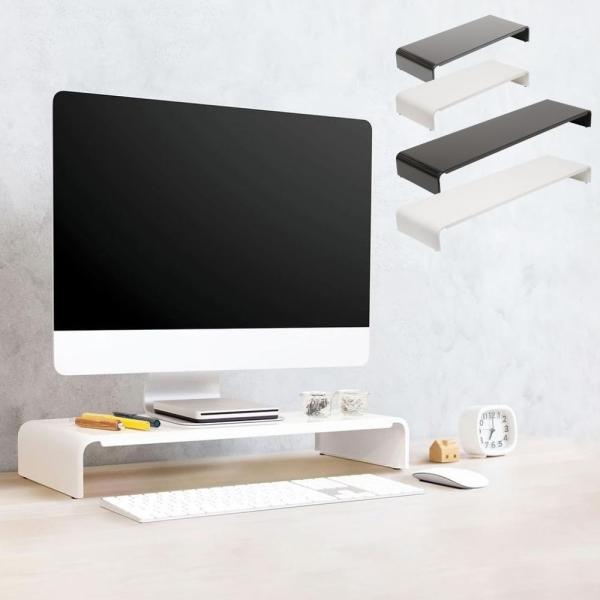 選べる4種 田窪所 PCラック 54cm/80cm | PCラック キーボード収納 高級感 組立不要...