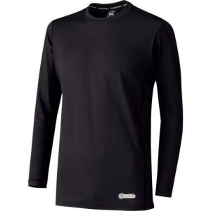 ミドリ安全 ベルデクセル 男女共用 長袖クールコアTシャツ VEC219上 ブラック L VEC219UEL