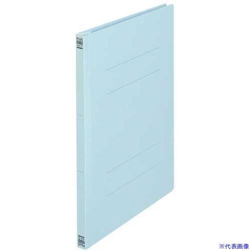 ■PLUS 261051)フラットファイル 021N A4S Rブルー 10冊 NO.021N10R...