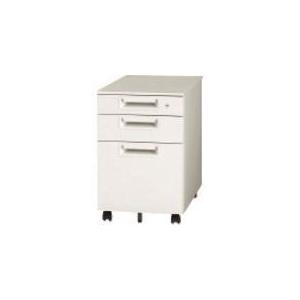 ■PLUS 740141)キャビネット3段 JS−046SC−B3 ホワイト JS046SCB3W4...