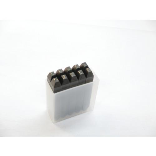 ■TRUSCO 数字刻印セット 8mm SK80(2284782)