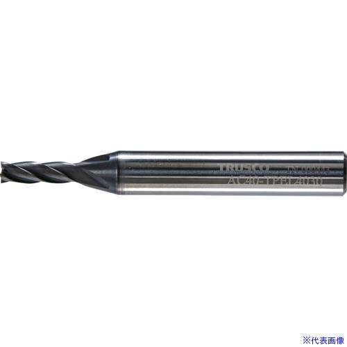 ■TRUSCO エンドミル 超硬スクエアエンドミル(4枚刃・3D・シャープコーナー)2.0 AC40...