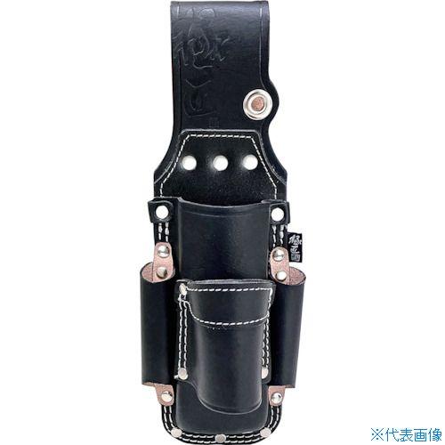 ■ベストツール 極匠 黒染め牛床革 板金鋏(2段)+つかみ箸差し GK2DBA(4957027)