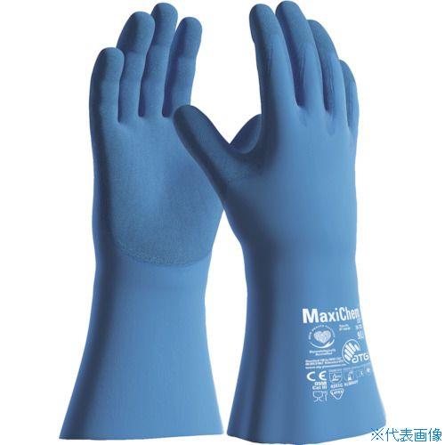 ■エーティージー 耐切創・耐薬品手袋 マキシケムカット 76-733 Mサイズ 76733M(543...