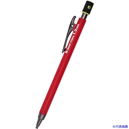 ■祥碩堂 白虎N 建築用シャープペンシル1.3本体 赤 150R(6344068)