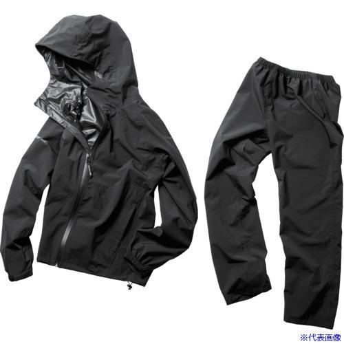 ■Makku フレックスフィットレインスーツ ブラック LL AS51303I(6672009)