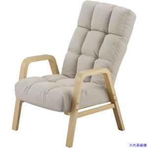 IRIS 113148 ウッドアームチェア Mサイズ アイボリー WACRMIV (7171717) [法人限定]の商品画像