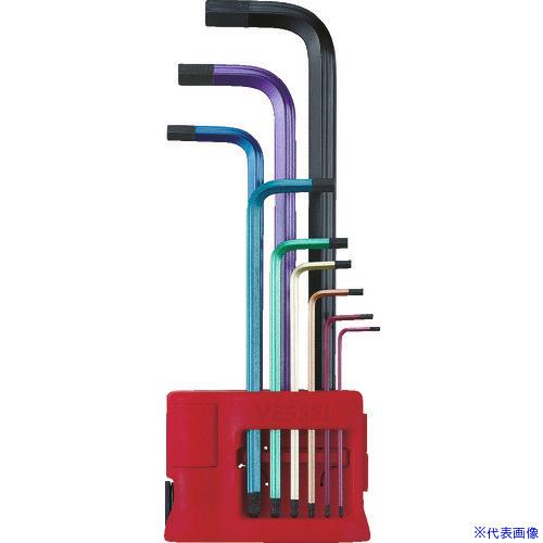 ■VESSEL 六角棒レンチセット レインボール L型レンチ No.8909BP(9本組) 8909...