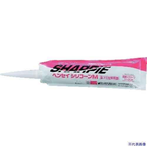 ■シャープ シーリング剤 シャーピー ヘンセイシリコーンMパウチ ホワイト 330ml SHARPI...