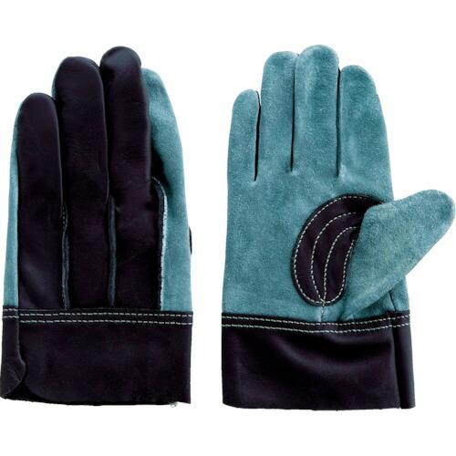 ■富士グローブ 牛床革オイル加工手袋(袖なしタイプ) オイル77 L 5307(8555208)