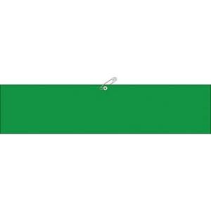 つくし工房 安全標識 550-C 無地高輝度反射腕章 緑 マジックテープ式 安全ピン付 90×400...