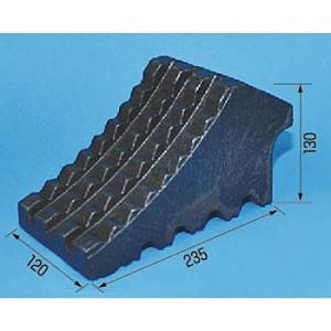 つくし工房 安全標識 5091-L タイヤストッパー(歯止め) 10t車用 再生プラスチック[法人限...