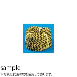 つくし工房 安全標識 5411 ロープ支柱 トラロープ φ12×100m ポリエチレン[法人限定][...