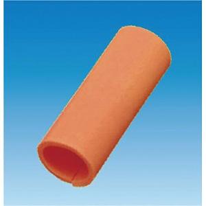 つくし工房 安全標識 7005-J 鉄筋カラーマーカー オレンジ 長さ：約50mm シリコンゴム