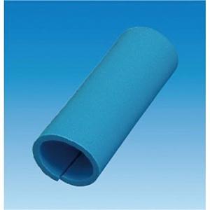 つくし工房 安全標識 7005-B 鉄筋カラーマーカー 青 長さ：約50mm シリコンゴム[法人限定...