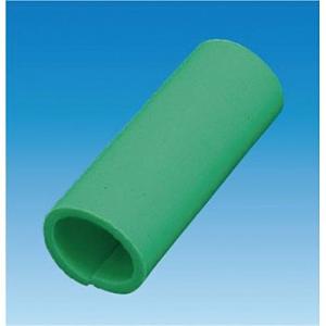 つくし工房 安全標識 7005-G 鉄筋カラーマーカー 緑 長さ：約50mm シリコンゴム[法人限定...