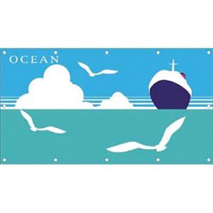 つくし工房 安全標識 GS-6 フェンスシート 930×1710mm ターポリン