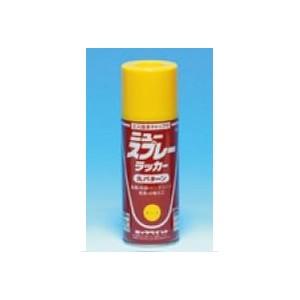 つくし工房 安全標識 J-98Y ラッカースプレー 黄 300ml
